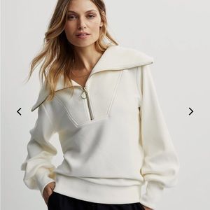 Varley Vine half-zip pullover, size XS (fits very large)